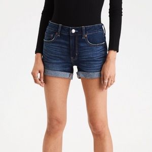 American Eagle Outfitters dark denim shorts size 6